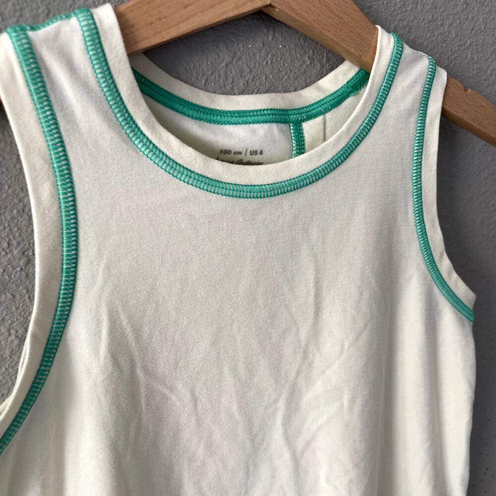Hanna Andersson Active Made for Sun Tank Top - Ecru - 4 or 100cm - Picture 2 of 5